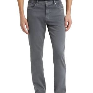 AG Adriano Goldschmied Everett Slim Straight Leg Jeans Denim Gray Men's 35x30